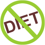no diet sign